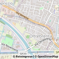 地図 Noventa Padovana