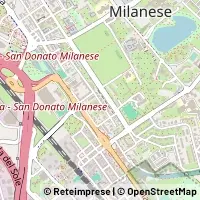 Kaart San Donato Milanese