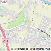 Kaart Noventa Padovana