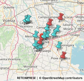 Mappa Via Stefano Canzio, 35138 Padova PD, Italia (10.62294)
