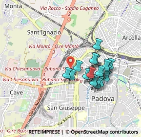 Mappa Via Stefano Canzio, 35138 Padova PD, Italia (0.737)
