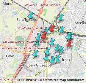 Mappa Via Stefano Canzio, 35138 Padova PD, Italia (0.8)