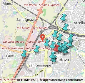 Mappa Via Stefano Canzio, 35138 Padova PD, Italia (0.9455)