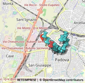 Mappa Via Stefano Canzio, 35138 Padova PD, Italia (0.7935)