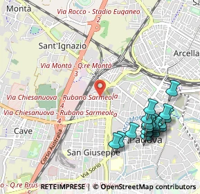 Mappa Via Stefano Canzio, 35138 Padova PD, Italia (1.221)