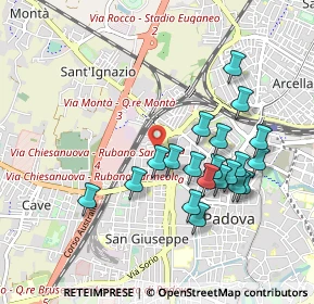 Mappa Via Stefano Canzio, 35138 Padova PD, Italia (0.901)