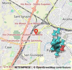 Mappa Via Stefano Canzio, 35138 Padova PD, Italia (1.2775)