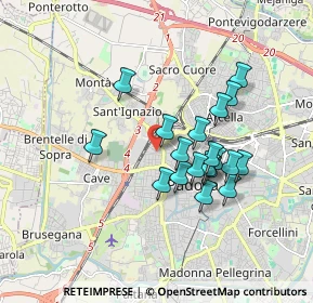 Mappa Via Stefano Canzio, 35138 Padova PD, Italia (1.48474)