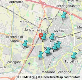 Mappa Via Stefano Canzio, 35138 Padova PD, Italia (1.77273)