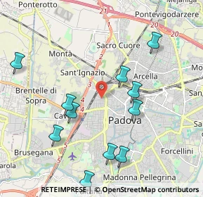 Mappa Via Stefano Canzio, 35138 Padova PD, Italia (2.19182)
