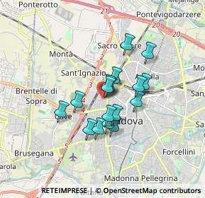 Mappa Via Stefano Canzio, 35138 Padova PD, Italia (1.18471)