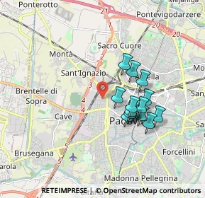 Mappa Via Stefano Canzio, 35138 Padova PD, Italia (1.43929)