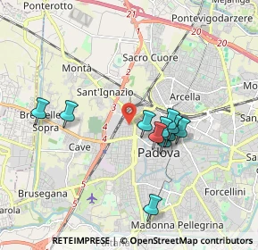 Mappa Via Stefano Canzio, 35138 Padova PD, Italia (1.54636)