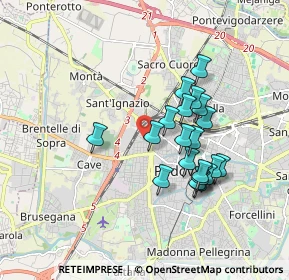 Mappa Via Stefano Canzio, 35138 Padova PD, Italia (1.539)