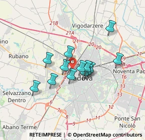 Mappa Via Stefano Canzio, 35138 Padova PD, Italia (2.48)