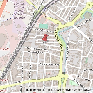 Mappa Via Stefano Turr, 1/C, 35138 Padova, Padova (Veneto)