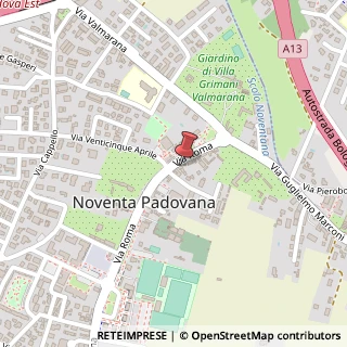Mappa Via Roma, 41, 35027 Noventa Padovana, Padova (Veneto)