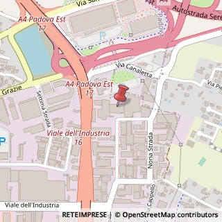 Mappa Via Nona Strada, 25, 35129 Padova, Padova (Veneto)