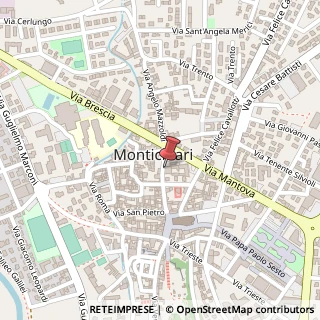 Mappa Via Angelo Mazzoldi, 32, 25018 Montichiari, Brescia (Lombardia)