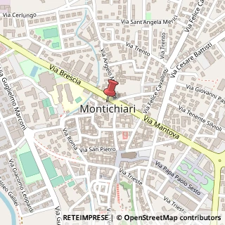 Mappa Via Zocchi Alberti Pietro, 5, 25018 Montichiari, Brescia (Lombardia)