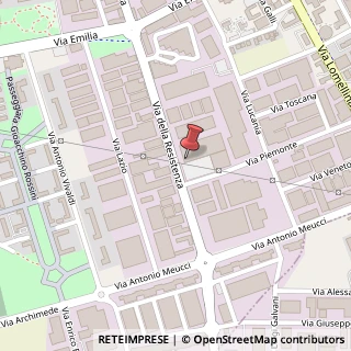 Mappa Via della Resistenza, 121, 20090 Buccinasco, Milano (Lombardia)