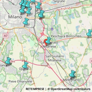 Mappa Baslòtt, 20097 San Donato Milanese MI, Italia (6.929)