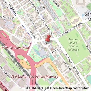 Mappa Via Martiri Cefalonia, 6, 20097 San Donato Milanese, Milano (Lombardia)
