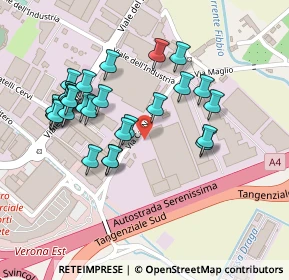 Mappa Via Cà Nove, 37036 San Martino Buon Albergo VR, Italia (0.22759)