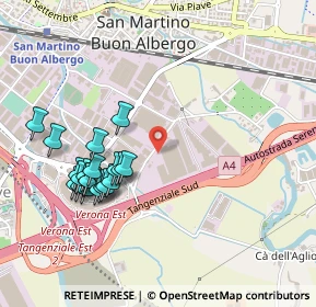 Mappa Via Cà Nove, 37036 San Martino Buon Albergo VR, Italia (0.4975)