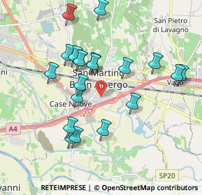 Mappa Via Cà Nove, 37036 San Martino Buon Albergo VR, Italia (1.841)