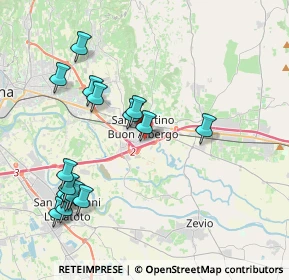 Mappa Via Cà Nove, 37036 San Martino Buon Albergo VR, Italia (4.34313)