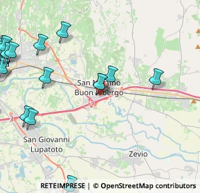 Mappa Via Cà Nove, 37036 San Martino Buon Albergo VR, Italia (6.2005)