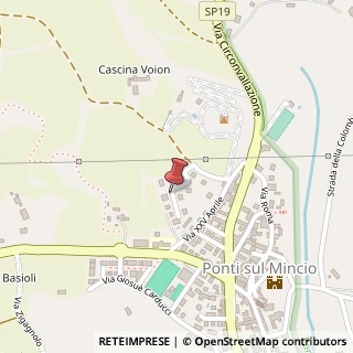 Mappa Via del Forte, 12, 46040 Ponti sul Mincio, Mantova (Lombardia)