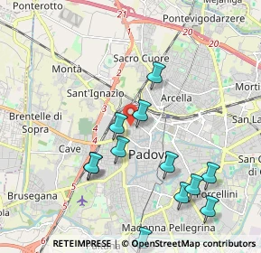 Mappa Via Ludovico Antonio Muratori, 35137 Padova PD, Italia (2.32846)