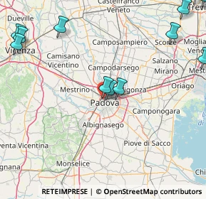 Mappa Via Ludovico Antonio Muratori, 35137 Padova PD, Italia (25.44615)