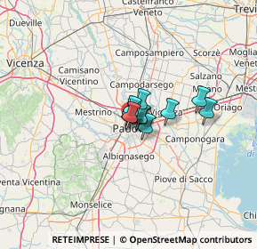 Mappa Via Ludovico Antonio Muratori, 35137 Padova PD, Italia (5.44455)