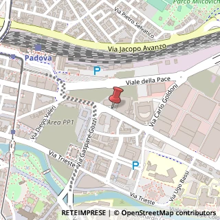Mappa Via Niccol? Tommaseo, 47, 35131 Padova, Padova (Veneto)