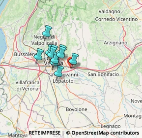 Mappa San Martino Buon Albergo, 37036 San Martino Buon Albergo VR, Italia (9.07545)
