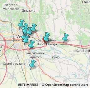 Mappa San Martino Buon Albergo, 37036 San Martino Buon Albergo VR, Italia (6.28385)