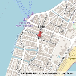 Mappa Via lepanto 11, 30126 Venezia, Venezia (Veneto)