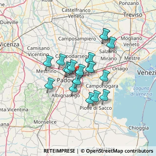 Mappa , 35129 Noventa Padovana PD, Italia (10.42611)