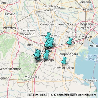 Mappa Via Maroncelli Pietro, 35129 Padova PD, Italia (8.222)