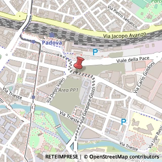 Mappa Via Tommaseo Niccolo', 50, 35131 Padova, Padova (Veneto)