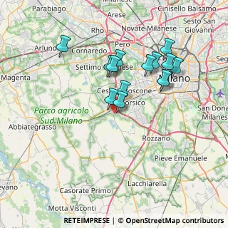 Mappa Via Cascina Nuova, 20090 Trezzano sul Naviglio MI, Italia (6.69929)