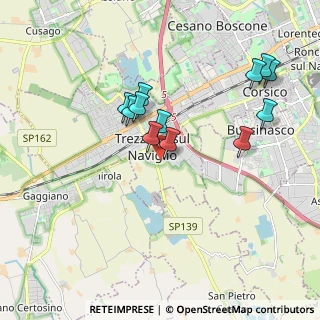 Mappa Via Cascina Nuova, 20090 Trezzano sul Naviglio MI, Italia (1.74667)