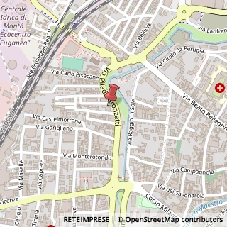 Mappa Via Giacomo Medici, 2A, 35138 Padova, Padova (Veneto)