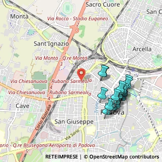 Mappa Via Quarto, 35138 Padova PD, Italia (1.0715)