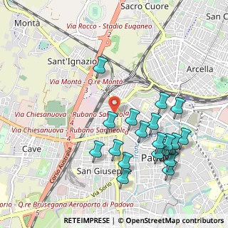 Mappa Via Quarto, 35138 Padova PD, Italia (1.0765)