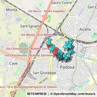 Mappa Via Quarto, 35138 Padova PD, Italia (0.736)