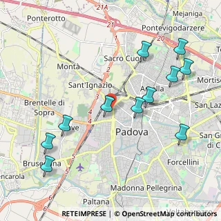 Mappa Via Giacomo Medici, 35138 Padova PD, Italia (2.31727)